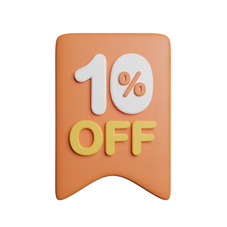 10% de desconto no selo  3D Icon