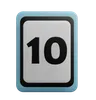 número 10