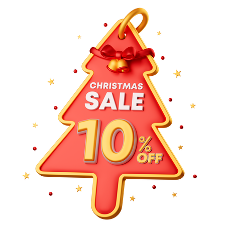 10 Percentage Special Offer  3D Icon