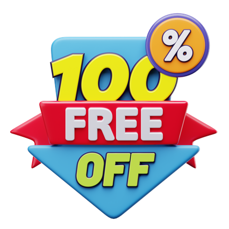 100% 무료 할인  3D Icon