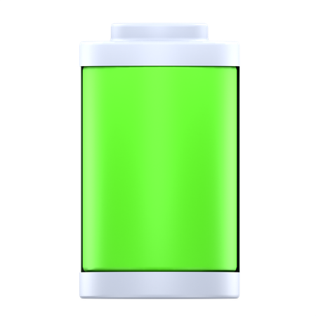 100 % d'état de la batterie  3D Icon