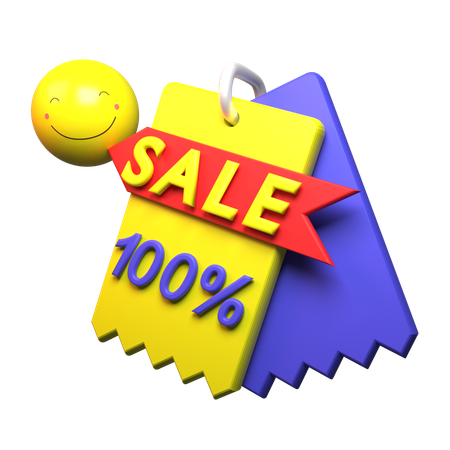 100% Discount  3D Icon