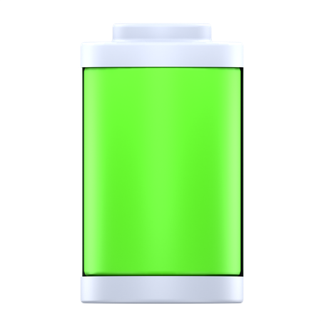 100% status battery  3D Icon