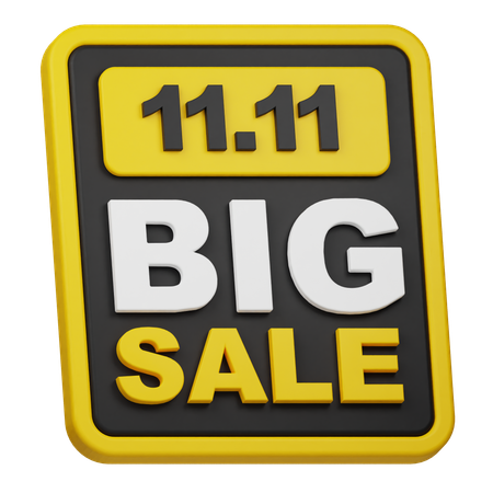 11 11 grande vente  3D Icon