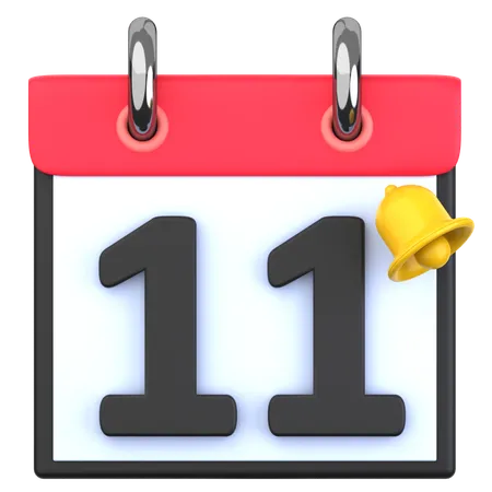 11 data  3D Icon