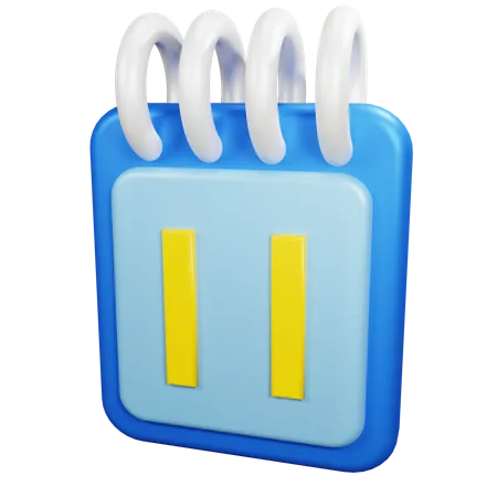 11 Date  3D Icon