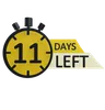 11 days left