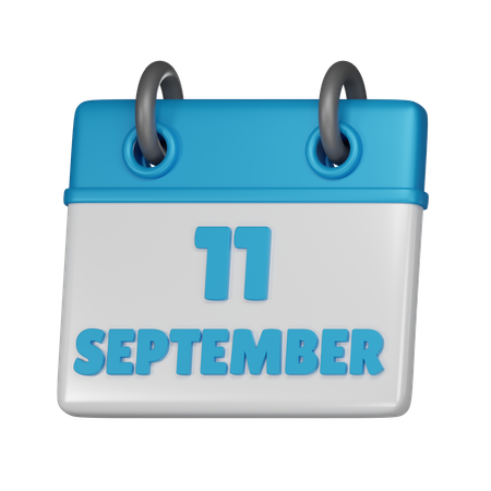 11 September  3D Icon