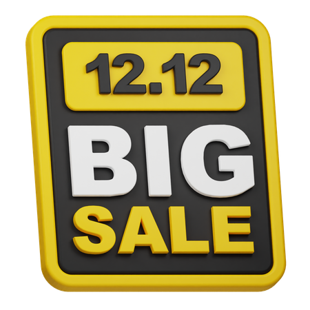 12 12 gran venta  3D Icon