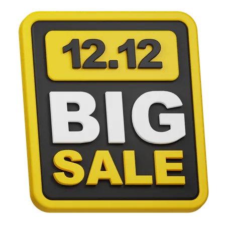 12 12 gran venta  3D Icon