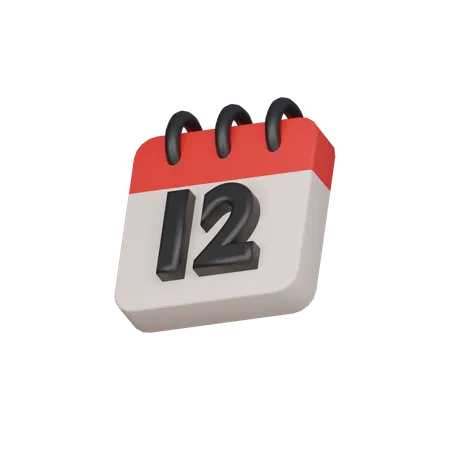 12 el duodécimo día  3D Icon