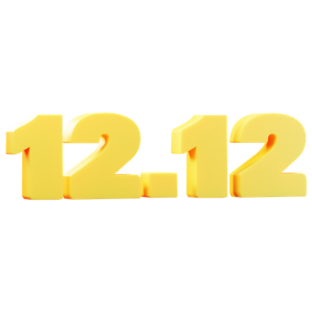 12 Oclock  3D Icon