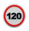120 Maximum speed Sign 3d icon