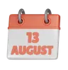 13 August