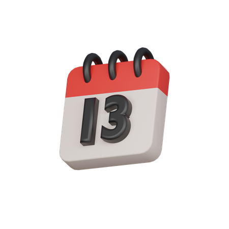 13 le treizième jour  3D Icon