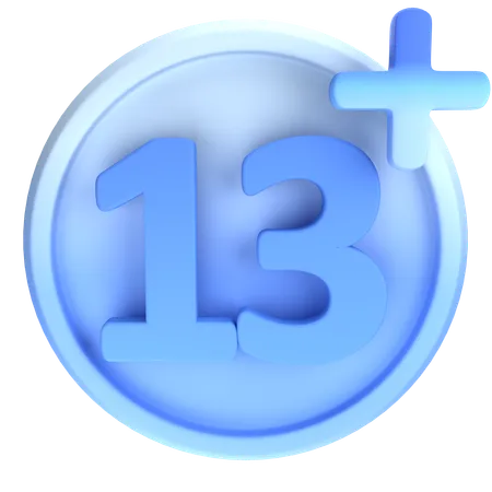 13 mais  3D Icon