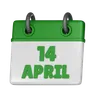 14 April