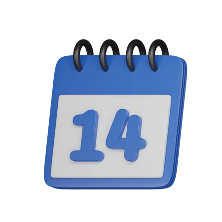 14 data  3D Icon