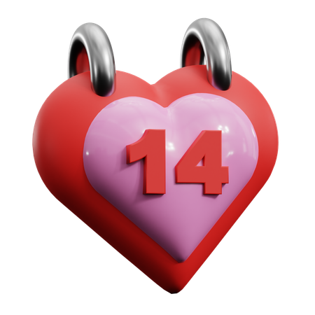 14 data  3D Icon