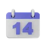 14 Date Calendar