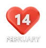 14 February