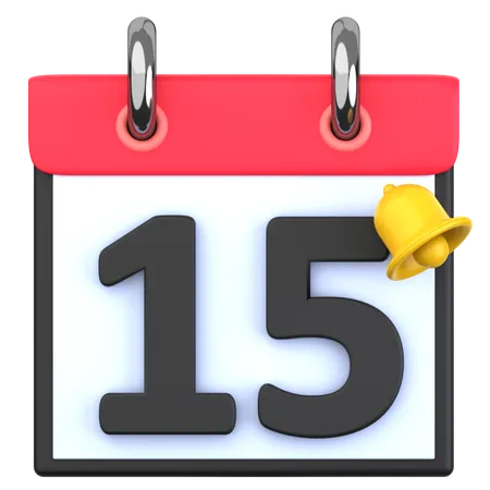 15 data  3D Icon