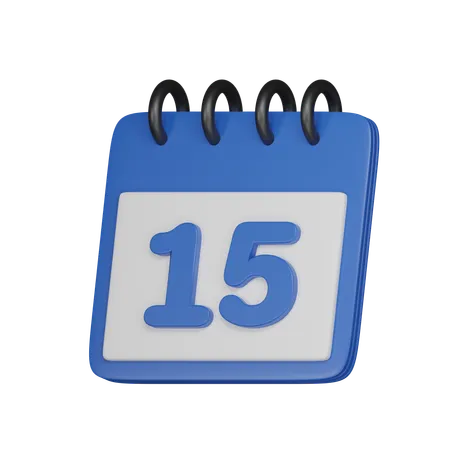 15 data  3D Icon