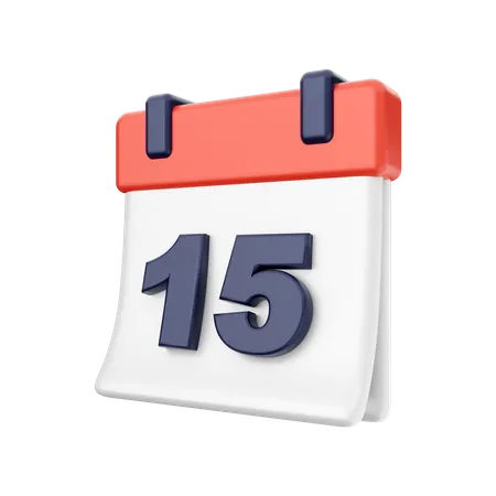 3 D Calendar Event Schedule Icon Illustration 3D Illustration