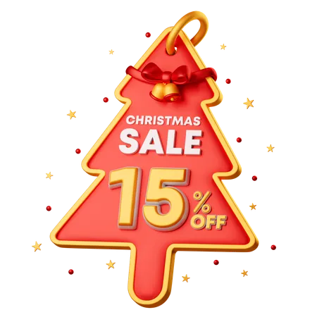 15 Percentage Special Offer  3D Icon