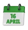 16 April