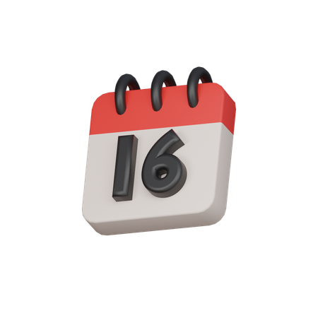 16 le seizième jour  3D Icon