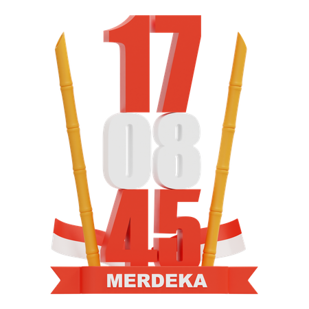 17 08 45 Independência  3D Icon