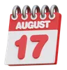 17 August Calendar