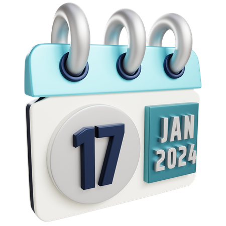 17 de enero de 2024  3D Icon