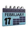 17 February Calender