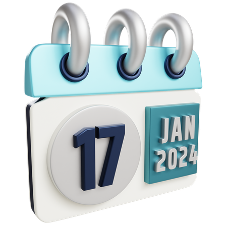 17 janvier 2024  3D Icon