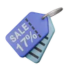 17% Sale Tag