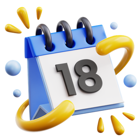 18일  3D Icon