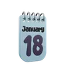 18 January Calender