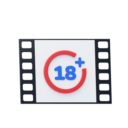 18 ans et plus  3D Icon