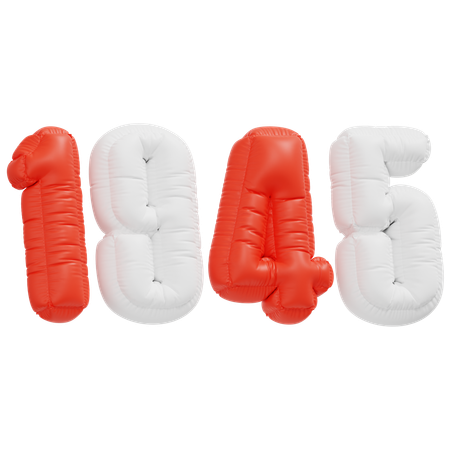 1945  3D Icon