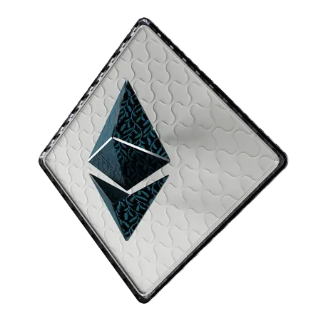 19th Century French Patterns Ethereum 3D Illustration