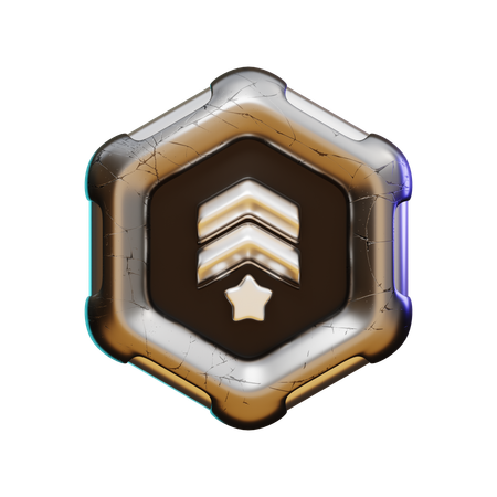 2番目のレベル  3D Icon