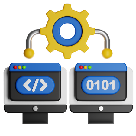 2 D Software Development  3D Icon