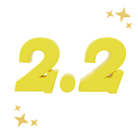 2 Point 2  3D Icon