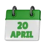 20 April