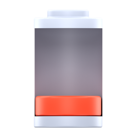 20 % d'état de la batterie  3D Icon