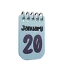 20 January Calender