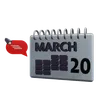 20 March Calender