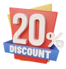 20 Percent Discount